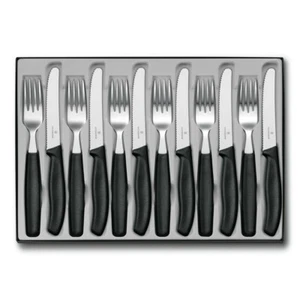 VICTORINOX Swiss Made Classic 12 Piece Table Cutlery Set Steak Knife & Fork Set! - Bild 1 von 4