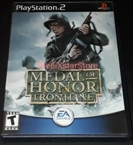MEDAL OF HONOR: Gioco PS2 Frontline - 2002 Sony PlayStation 2 War - Foto 1 di 1