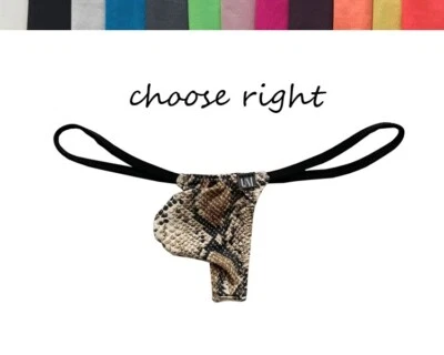 Men Thong G-String camouflage Underwear Panties Sexy Briefs  Underpants T-back - Image 1 of 4