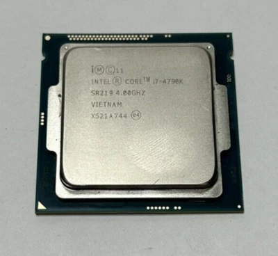 Procesador CPU Intel Core I7-4790K SR219 4,0 Ghz cuatro núcleos LGA 1150 Foto 1 de 2