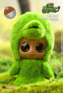 Marvel x Hot Toys I AM GROOT COSB969 (versión Dolphin con pelo de terciopelo) Cosbaby - Imagen 1 de 1
