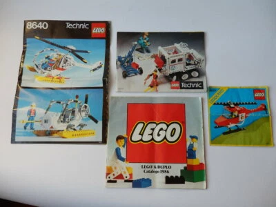 LEGO TECHNIC LEGOLAND DUPLO vecchi cataloghi catalogo istruzioni catalogue - Immagine 1 di 3