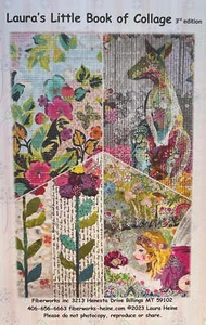 Laura's Little Book of Collage 3rd Edition by Laura Heine for Fiberworks - Picture 1 of 2