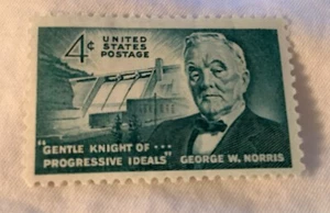 Scott 1184  4-cent US Postage Stamp George Norris Unused Previous hinge - Picture 1 of 3