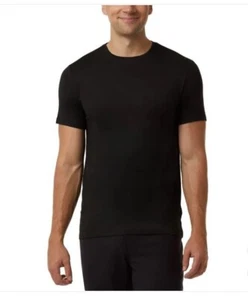 Paquete de 3 camisetas 32 Degrees Cool para hombre manga corta cuello redondo, negras S (1094) - Imagen 1 de 8
