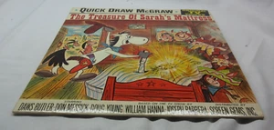 Quick Draw McGraw Treasure Of Sarah's Mattress 1962 Hanna Barbera LP Record - Picture 1 of 5