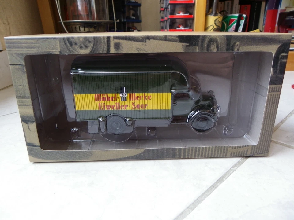 Opel Blitz Mobel Werke Eiweiler Camion D'Altro Tempo 1/43 Ixo - Immagine 1 di 1
