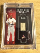 2005 Donruss Classics Albert Pujols Dress Code Bat Relic /100 💎