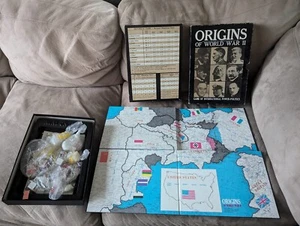 Origins Of World War II Bookcase Board Game #810 by Avalon Hill 1971 - Bild 1 von 12