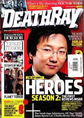 DEATHRAY #7 - 2007 UK magazine - Harlan Ellison & Jim Burns interviews - Image 1 of 3