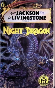Fighting Fantasy 52 - Night Dragon - 1./3. Edition (Black Dragon) - B-/B-/B- - Picture 1 of 12