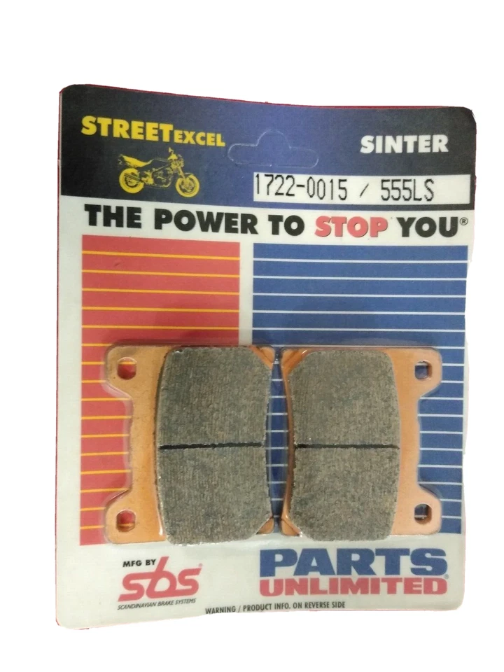 SINTER YAMAHA BRAKE PADS 1722-0015 / 555LS VSTAR YZF600R YZF750R FRZ600 FZR1000 - Изображение 1 из 1