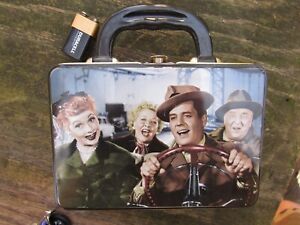 Metal I LOVE LUCY Lunchbox  7" TV SHOW DEZI Lunch RARE VG+