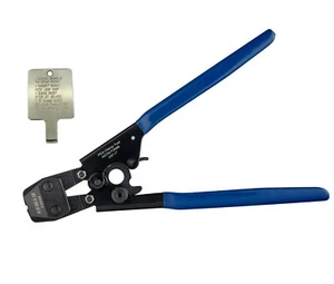 HERRAMIENTA DE ENGARCE DE ABRAZADERAS PEX Cinch para abrazaderas de acero Stainlss & medidor Go/No-Go - Imagen 1 de 4