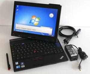 Lenovo Thinkpad T201 Tablet i7 620LM /2 GHz/4GB/500GB/ WIN 7 Prof/IPS Screen - Afbeelding 1 van 16