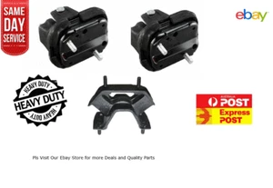 3.8 V6 Engine mount Pair & Transmission Mount for Holden VS VT VU VX Commodore - Picture 1 of 5