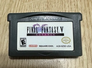Final Fantasy V 5 Advance (Nintendo Game Boy Advance, 2006) autentico testato - Foto 1 di 2