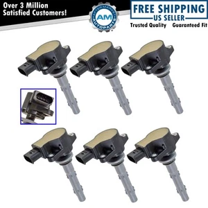 Delphi GN10235 Ignition Coil Set of 6 for Mercedes CLK ML E C GLK R SLK Class - Picture 1 of 5