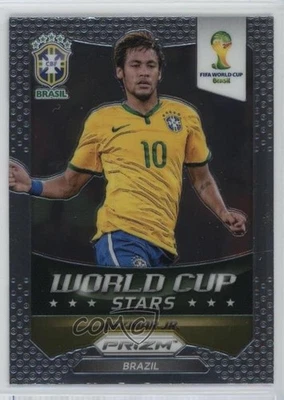 2014 Panini Prizm World Cup Stars Neymar Jr #7 - Image 1 of 2
