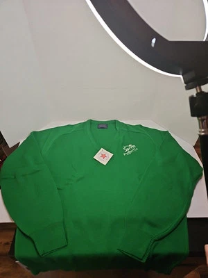 Винтажный классический свитер Sprite на заказ размер XL сделано Vantage с бирками - Изображение 1 из 4