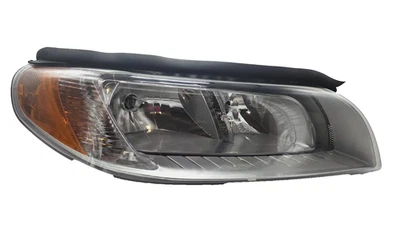 FOR VOLVO S80 2008-2012 RIGHT PASSENGER HEADLIGHT HALOGEN CHROME (AFTERMARKET) - Image 1 of 4