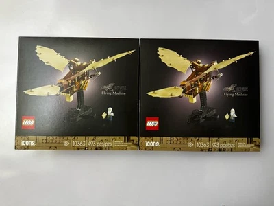 CIM X2 LEGO 10363 Icons Leonardo da Vinci Flying Machine Complete Set 493 Pcs - Image 1 of 4