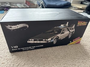 Hot wheels BCJ97 Elite Cult Classics Back To The Future 1/18 Diecast - Picture 1 of 21