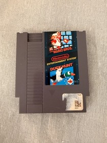 Super Mario Bros / Duck Hunt (Nintendo NES) Original Gray Cartridge &ndash; Tested