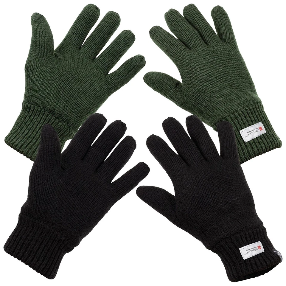 MAX FUCHS Gants Tricotés Thinsulate Gants Doublé Gants Doublure Thermique