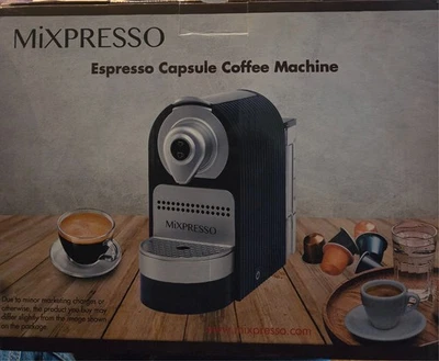 Mixpresso Espresso Capsule Coffee Machine Nespresso OriginalLine Capsule Compat - Image 1 of 2