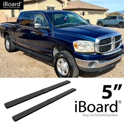 APS Stainless Steel Running Board Fit Dodge Ram 1500 2500 3500 Mega Cab 06-08 - Изображение 1 из 4