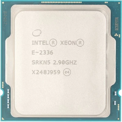 Intel Xeon E-2336 6C 2.90Ghz 12M DDR4-3200 65W (SRKN5) - Image 1 of 3