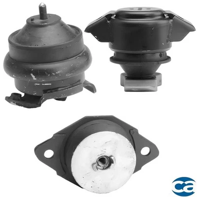 Soportes de motor y montaje de transmisión 3 piezas para Volkswagen Corrado 92-90 L4-1,8 L Foto 1 de 4
