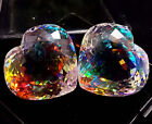 Mystic Topaz AAA+ Pair Loose Gemstone Mystic Quartz Heart Shape 58 Ct Loose Gems