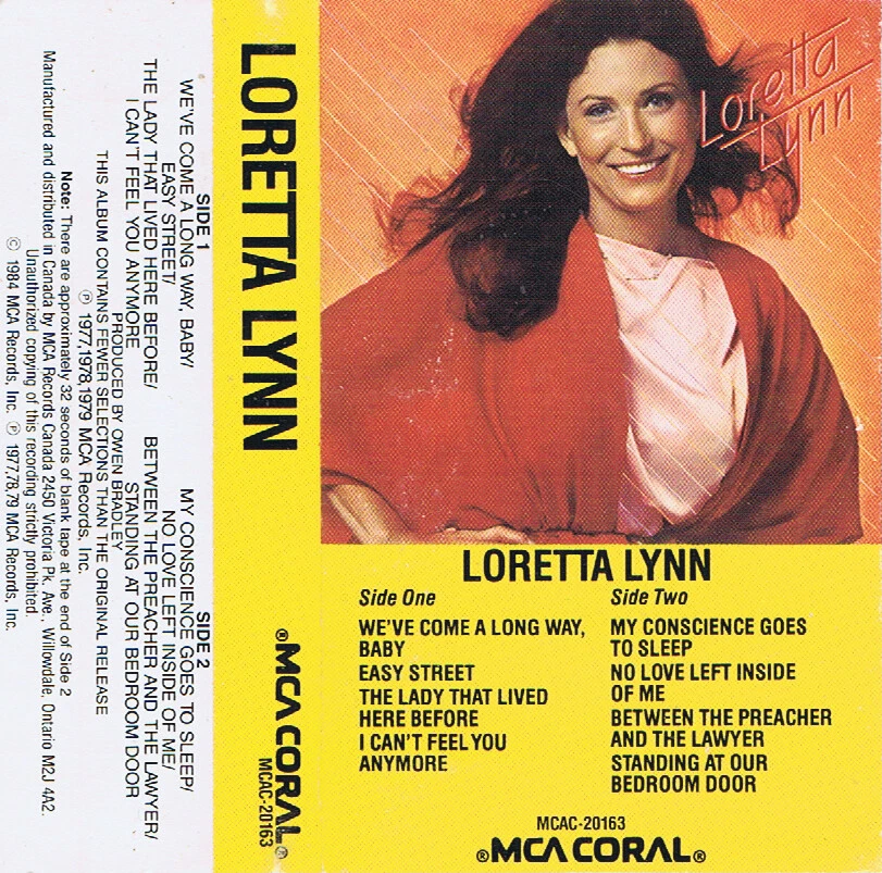 Loretta Lynn - Loretta Lynn cassette country very good - Image 1 of 1