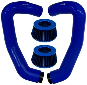 for BMW M5 M6 F10 F06 F13 F12 air intake front mount - BLUE V2, BLUEAF - Picture 1 of 24