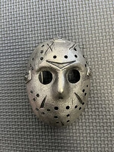 Friday The 13th JASON VOORHEES Belt Buckle NEW LINE CINEMA Hockey Mask - Picture 1 of 2