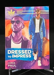 2022-23 Panini Court Kings vestido para impresionar #4 Chris Paul Phoenix Suns - Imagen 1 de 2