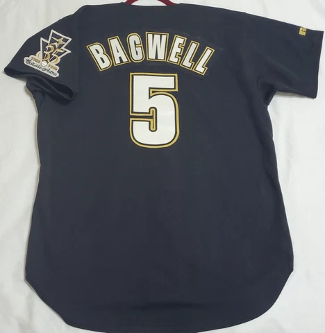 RUSSELL ATHLETIC 46 XL, JEFF BAGWELL FROM HOUSTON ASTROS CLUBHOUSE 1996 Jersey Cover