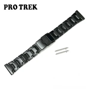 CASIO PRO TREK Genuine Black Titanium Watch Bracelet 10617081 for PRW-73XT-1JF - Picture 1 of 1
