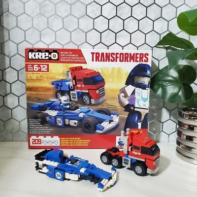 Juguete de construcción Kre-O Hasbro Transformers Optimus Prime & Mirage Kreon x2 #5097877 Foto 1 de 4