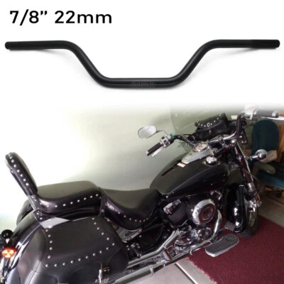 Barra de arrastre manillar rastreador 7/8" para motocicleta Yamaha V-Star XVS 650 1100 1300 Foto 1 de 4