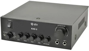QTX KAD-2 Digital Stereo Amplifier Class D 55W Max 2 x Mic Inputs 103.120UK - Picture 1 of 4