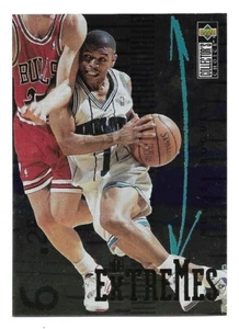 Muggsy Bogues 1995-96 Collector's Choice International Extremes - #E1 - Imagen 1 de 2