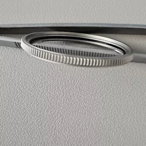 SLIM Bezel SKX007 SOFT COIN EDGE / Sand Blasted / SEIKO MOD SKX - Picture 1 of 2
