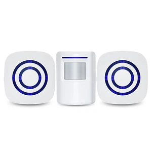 Wireless Doorbell Store Shop Welcome Motion Sensor  Induction Alarm Door Bell - Picture 1 of 12