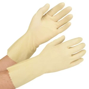 NSI NS150 15 Mil ungefüttert 12" Latex Gummi Handschuhe 60 Paar MEDIUM 181039 NL 8 - Bild 1 von 5