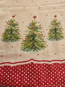Pioneer Woman Holiday Christmas Cloth Tablecloth 82x58” Retired Pattern - Picture 1 of 5