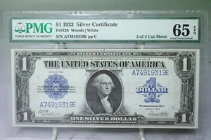 1923 $1 Silver Certificate Fr.238 PMG 65 EPQ #9319 - Picture 1 of 2