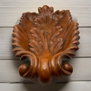 Vintage Acanthus Leaf Architectural Burwood Bowl, Catch-all, Decorative Accent - Picture 1 of 13
